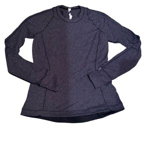 Lululemon Athletica Heathered Gray Long Sleeve Tee